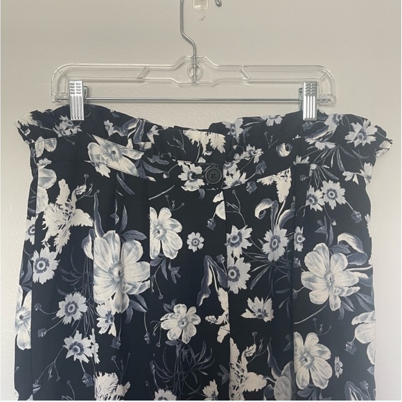 Who What Wear women’s size 16 black floral pants - Picture 7 of 8